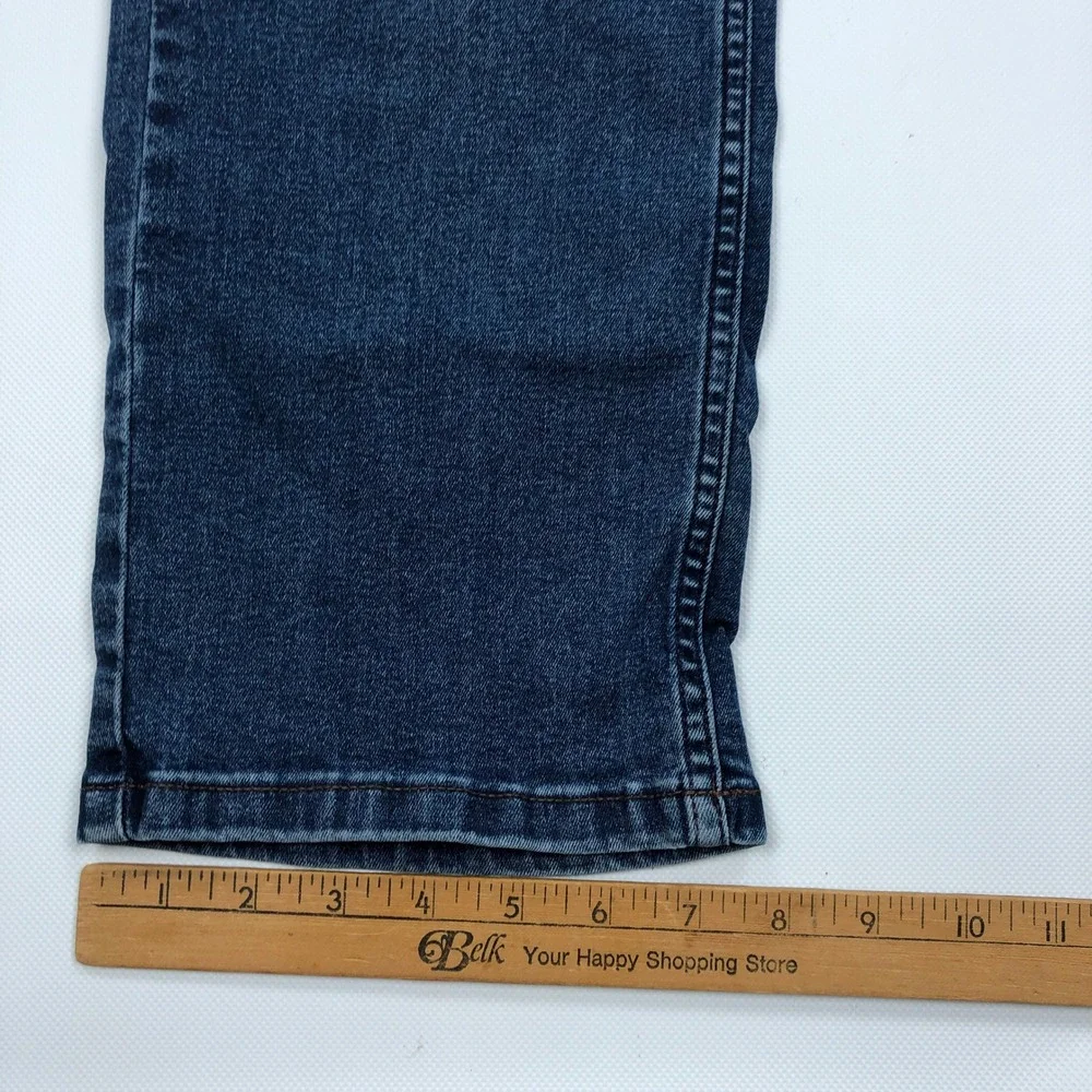 TPJ Perfect Jean Slim Thick Dark Wash Stretch Denim Jeans Mens 38x30